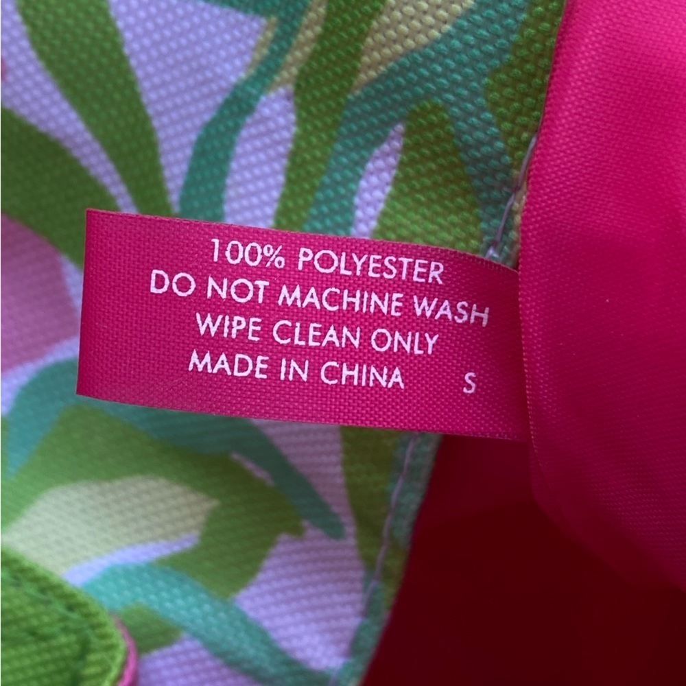 NWOT Lilly Pulitzer For ESTEE LAUDER Shopping Tote Bag 15" x 16" - Picture 8 of 10